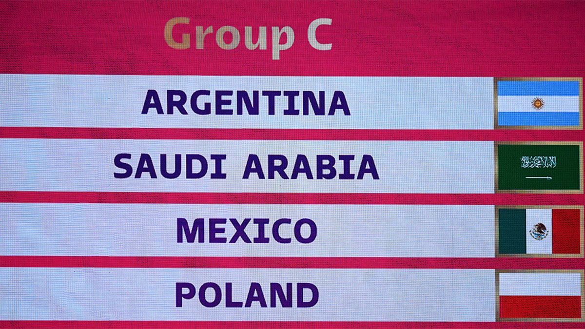 El sorteo del Mundial de Qatar determinó que Argentina integra el Grupo C.