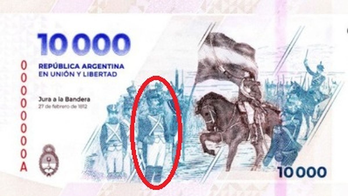 Una teoría plantea que Jorge Rafael Videla aparece en el billete de $10.000.