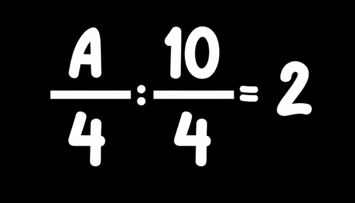 Desaf&iacute;o matem&aacute;tico. &iquest;Podr&aacute;s averiguar el valor de A?