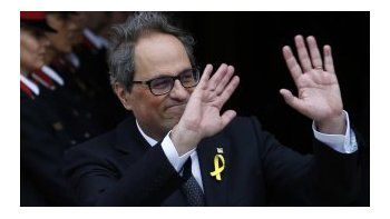 El ultraindependentista Quim Torra fue investido en Cataluña
