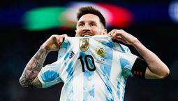 Lionel Messi, capitán de la Selección argentina en el Mundial Qatar 2022.