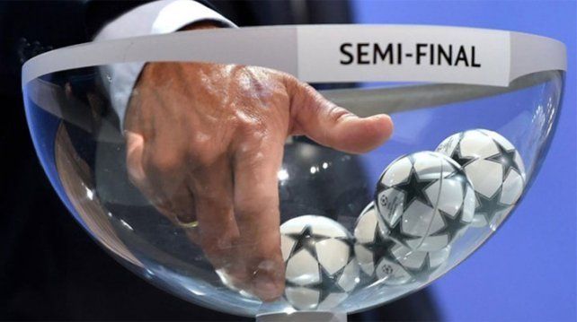 Se sortearon las semifinales de la Champions League