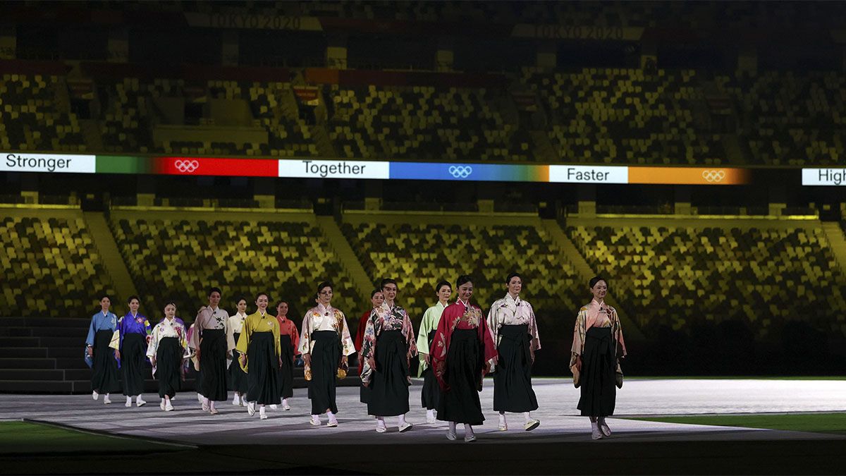 La ceremonia de cierre de los Juegos Olímpicos 2021