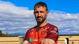 Gonzalo Klusener, es una de las figuras de FADEP, el experimentado delantero se destaca en el equipo que dirige Diego Pozo.Gentileza: Cristian Ortiz/ Prensa FADEP