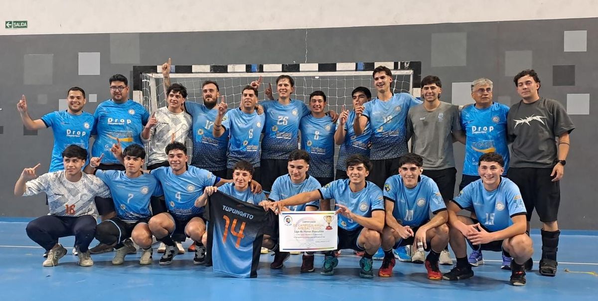 Municipalidad de Tupungato es campeón anual y cortó una larga hegemonía en el balonmano