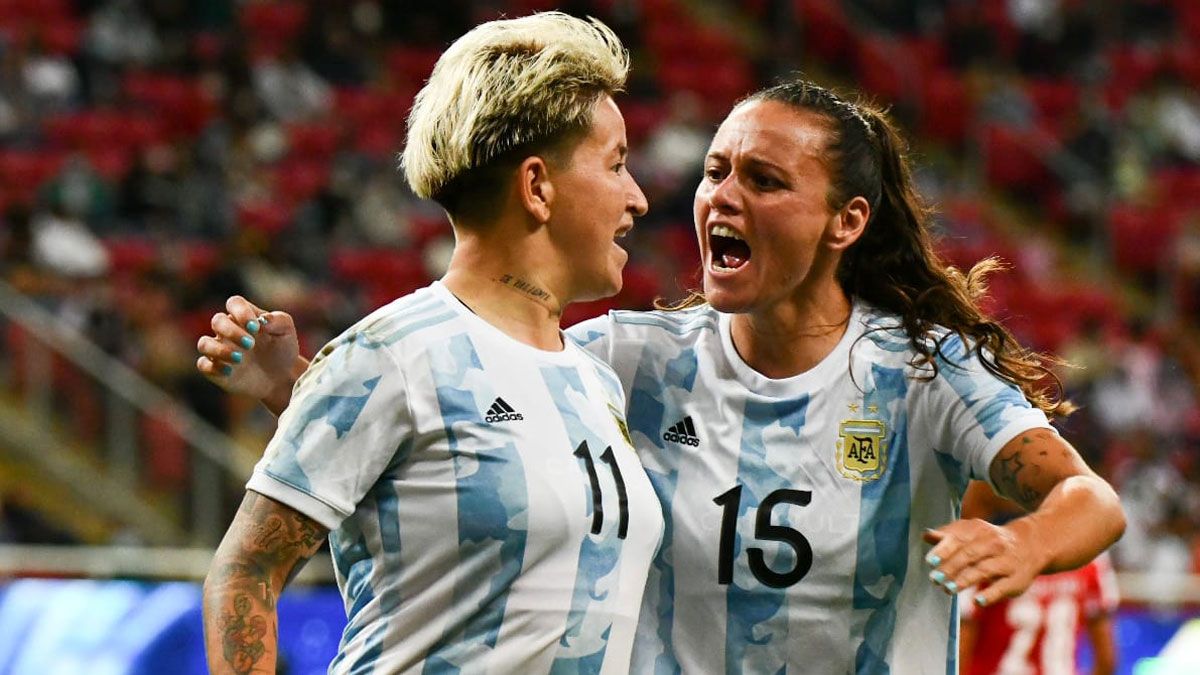 La Selección argentina femenina se pasó en México