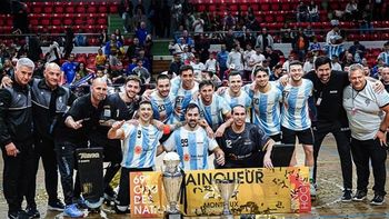 La Selección argentina, con tres mendocinos, ganó la Copa de las Naciones de hockey sobre patines