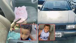 Dos niños que jugaban en la vereda fueron encontrados muertos en un auto abandonado.