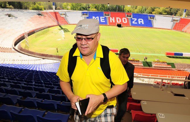El manager de los Springboks inspeccionó el  Malvinas Argentinas