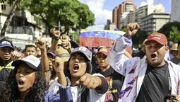 Esta semana hubo una protesta en Caracas, la capital de Venezuela, en reclamo de la liberación de Nicolás Maduro. Esta semana hubo una protesta en Caracas, la capital de Venezuela, en reclamo de la liberación de Nicolás Maduro.