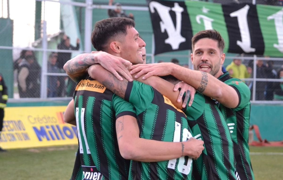 San Martín de San Juan es el puntero de la Zona A. San Martín de San Juan es el puntero de la Zona A.