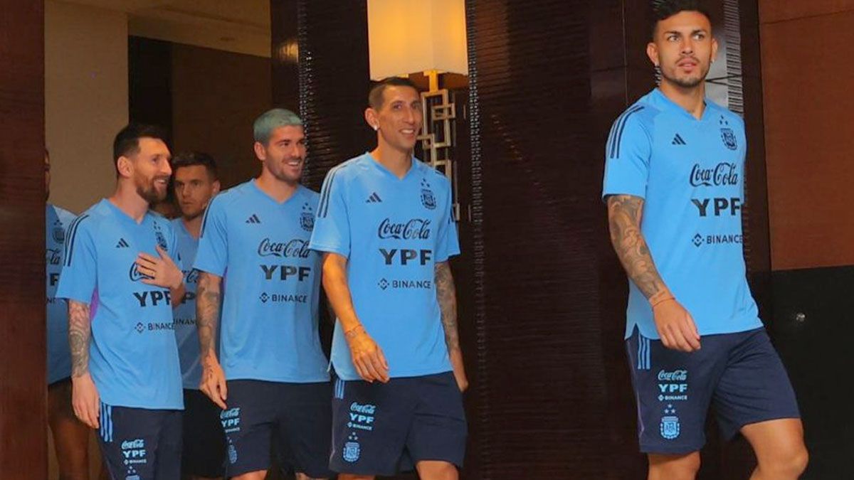 La Selección argentina causa furor en Pekín.
