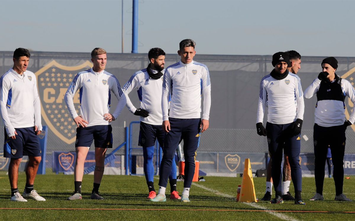 Jorge Almirón va perfilando la formación de Boca para jugar con Godoy Cruz Jorge Almirón va perfilando la formación de Boca para jugar con Godoy Cruz