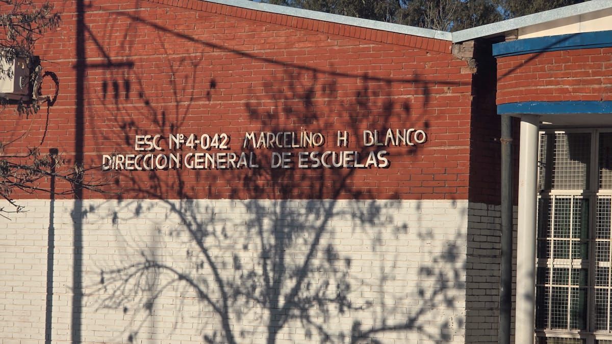 Escuela Marcelino Blanco, de La Paz.