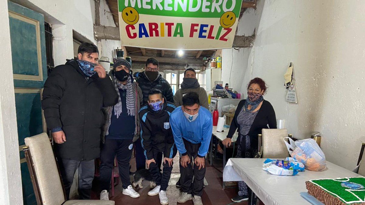Simpatizantes de Gutiérrez Sport Club hicieron una gran obra solidaria