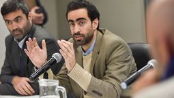 Como lo hizo en Diputados, Víctor Fayad explicó los alcances del Consenso Fiscal ante senadores.