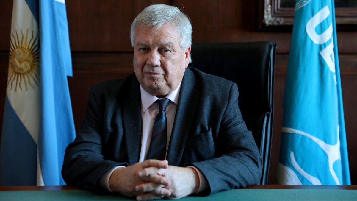 Ricardo Gelpi, el rector de la UBA. Ricardo Gelpi, el rector de la UBA.