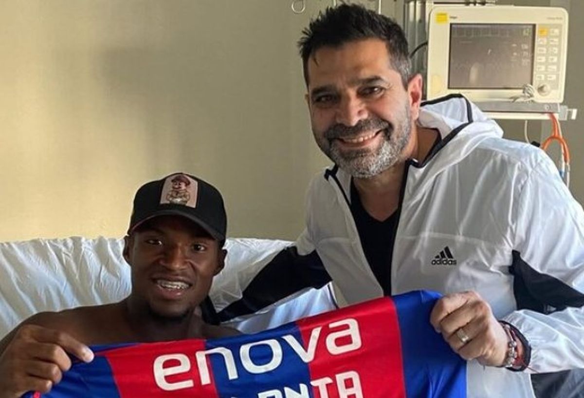 El colombiano habló de lo sucedido en la Ciudad Deportiva de la institución.