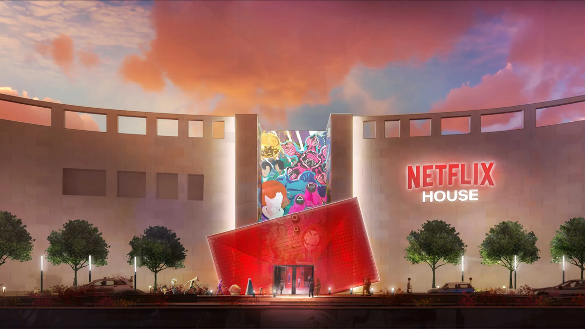Qué es Netflix House.