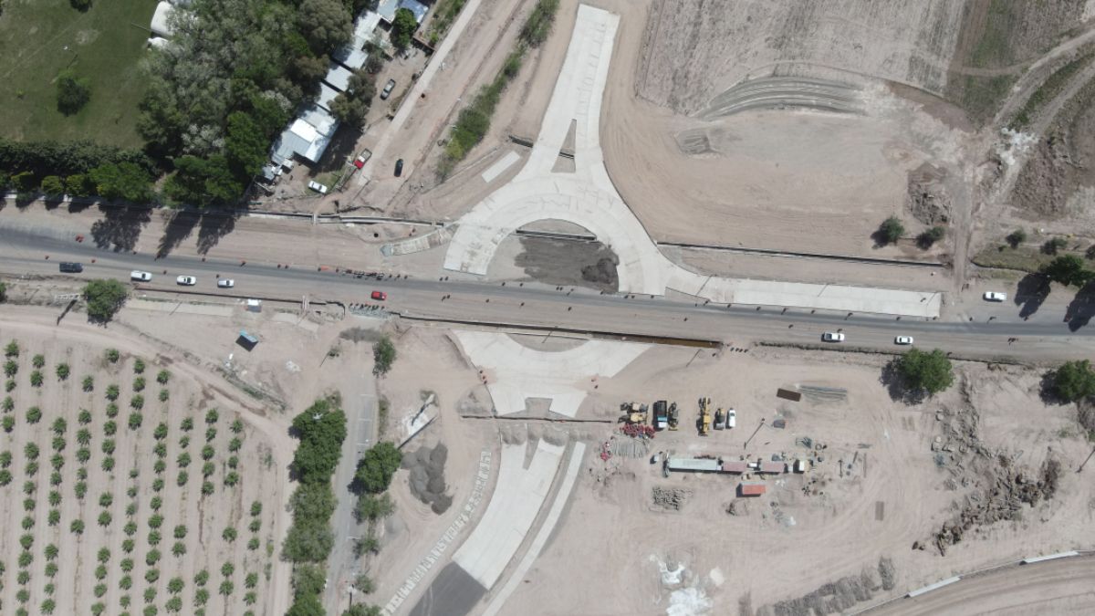 Vialidad realiza un corte de 12 horas en la Ruta 60 por obras en la nueva rotonda