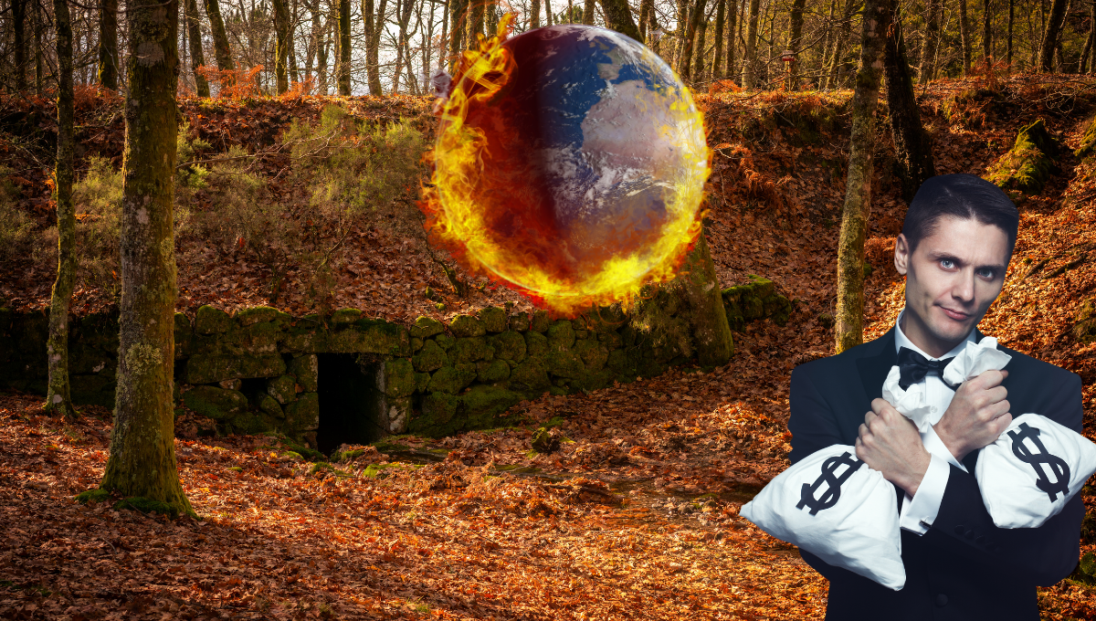 Respira profundo antes de descubrir cual es el plan de los millonarios para escapar del fin del mundo