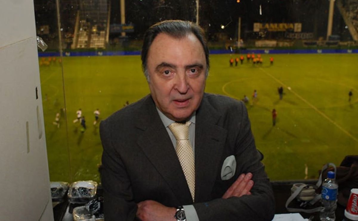 Murió Marcelo Araujo, histórico relator del fútbol argentino