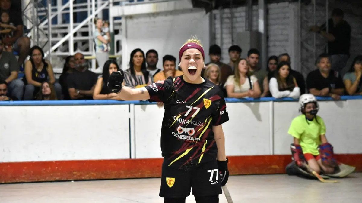 Las Canarias festejaron en el estadio de Mapú/Giol. Las Canarias festejaron en el estadio de Mapú/Giol.