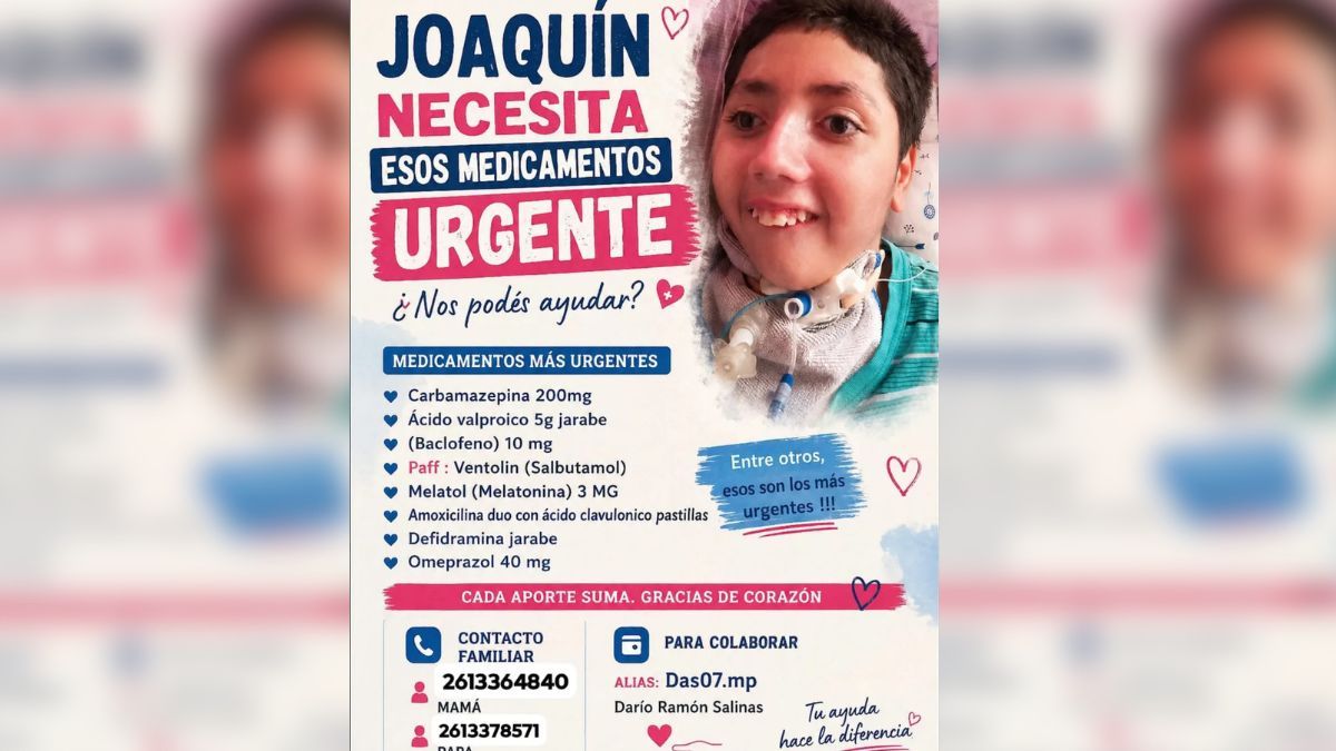 Esta es la campaña solidaria para conseguir la medicación que necesita Joaquín Salinas. Esta es la campaña solidaria para conseguir la medicación que necesita Joaquín Salinas.