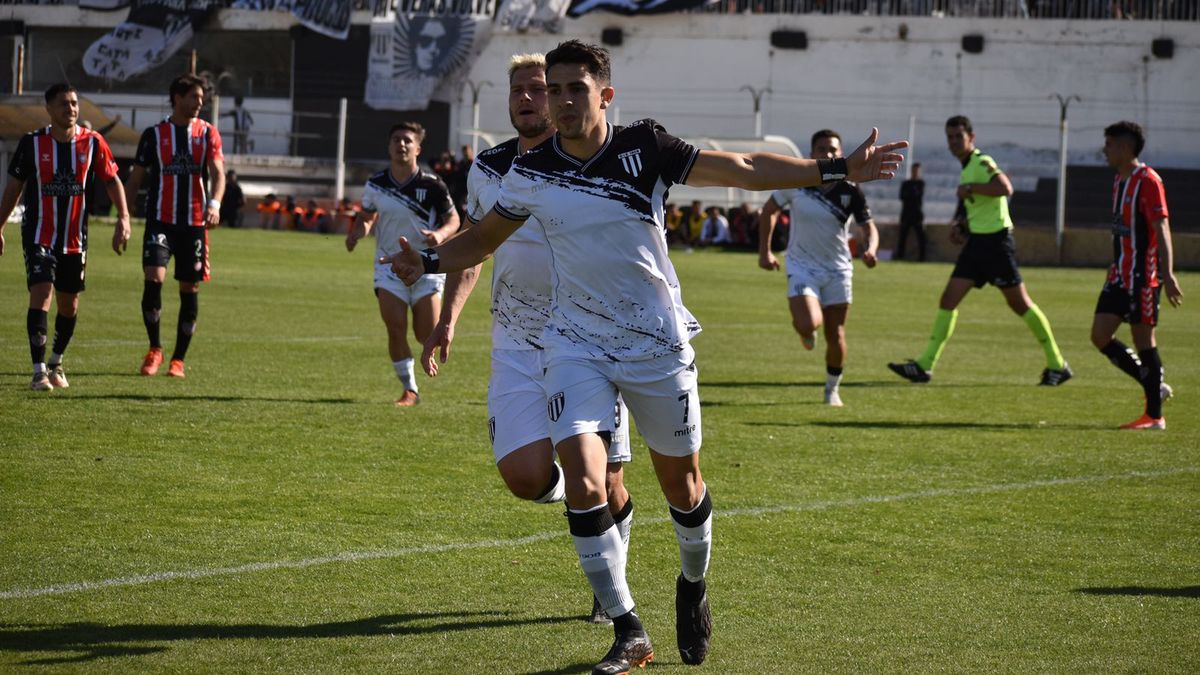 Leandro Ciccolini le dio la victoria a Gimnasia y Esgrima ante Guillermo Brown.