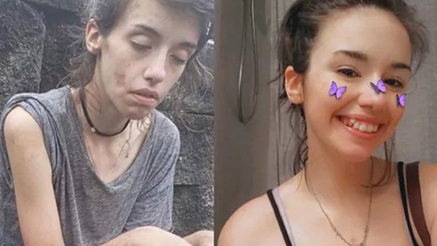 La historia de Amber Hoffman: de estar a punto de morir a regresar a la vida