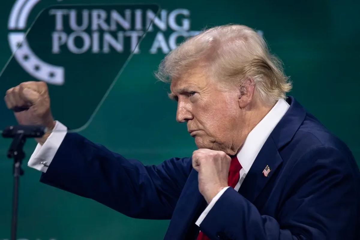 El presidente electo de Estados Unidos, Donald Trump, en Florida. Crédito: EFE/EPA/Cristóbal Herrera-Ulashkevich. El presidente electo de Estados Unidos, Donald Trump, en Florida. Crédito: EFE/EPA/Cristóbal Herrera-Ulashkevich.