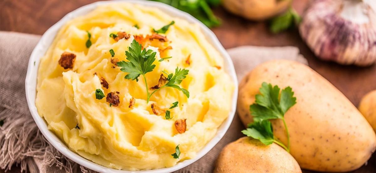 La receta del puré de papas para que te quede como una nubecita