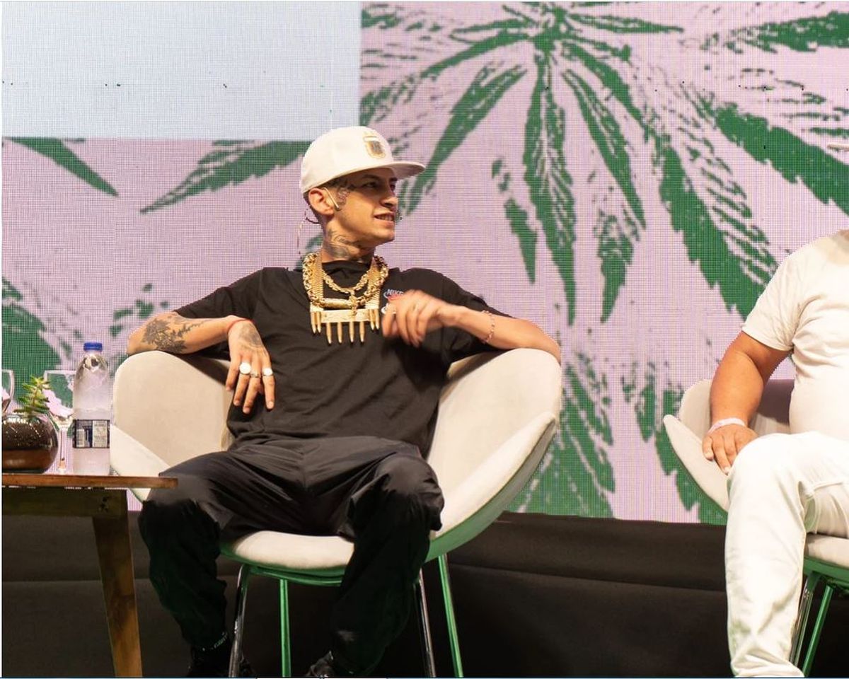 Confesión. L-Gante: "Uso orgullosamente marihuana y me ayuda a estar enfocado".