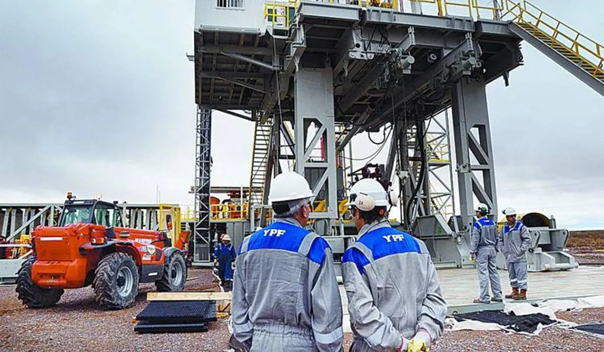 Loma Campana, en la cuenca neuquina de Vaca Muerta.