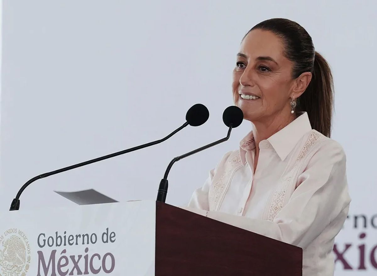 La mandataria mexicana, Claudia Sheinbaum, en el municipio de Ecatepec, México (Archivo). Crédito: EFE/ Presidencia de México.