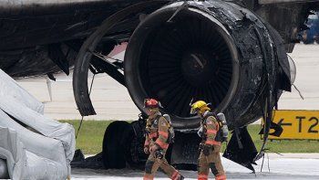 El incendio en el vuelo a Caracas se debió a una línea de combustible