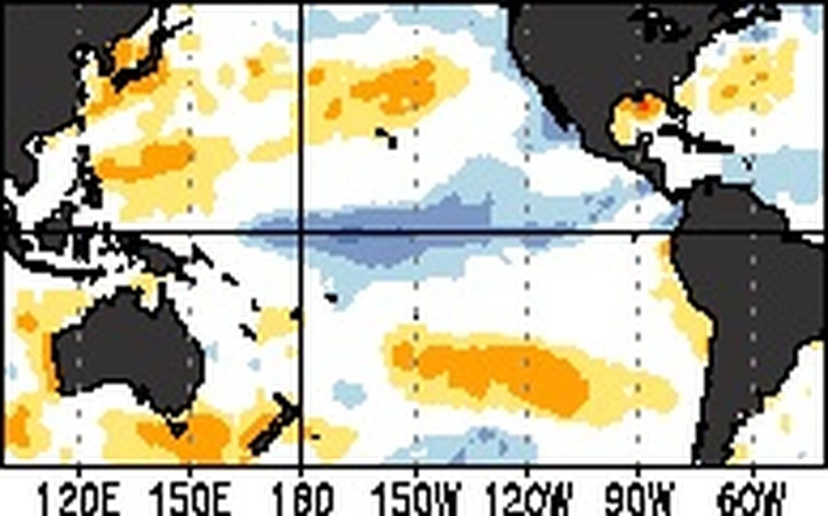 Las condiciones oceánicas y atmosféricas se actualizan semanalmente en el sitio web del Centro de Predicción Climática Las condiciones oceánicas y atmosféricas se actualizan semanalmente en el sitio web del Centro de Predicción Climática