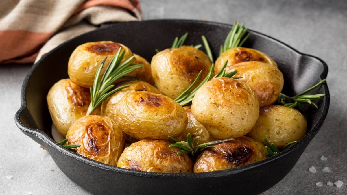 Recetas: papines a la sartén. Foto: gentileza ABC Color.