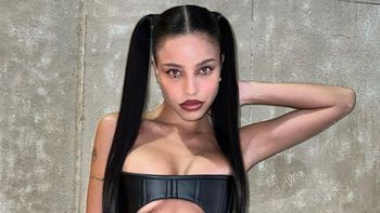 El look de Emilia Mernes en la fiesta del escándalo con los jugadores de la Selección El look de Emilia Mernes en la fiesta del escándalo con los jugadores de la Selección