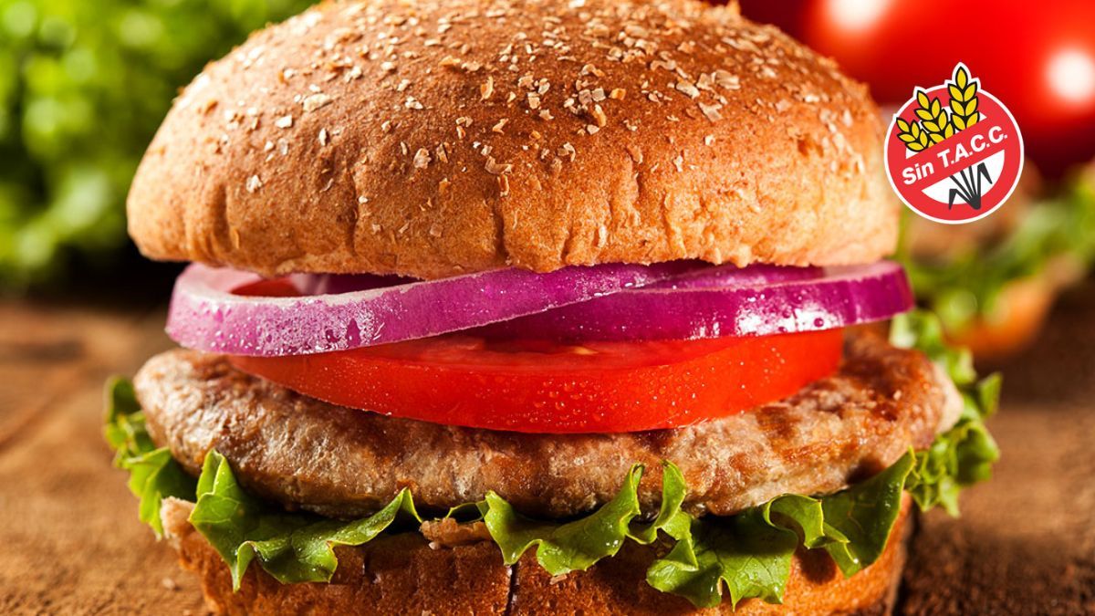 Prepara esta receta de hamburguesa sin TACC que es una verdadera delicia.