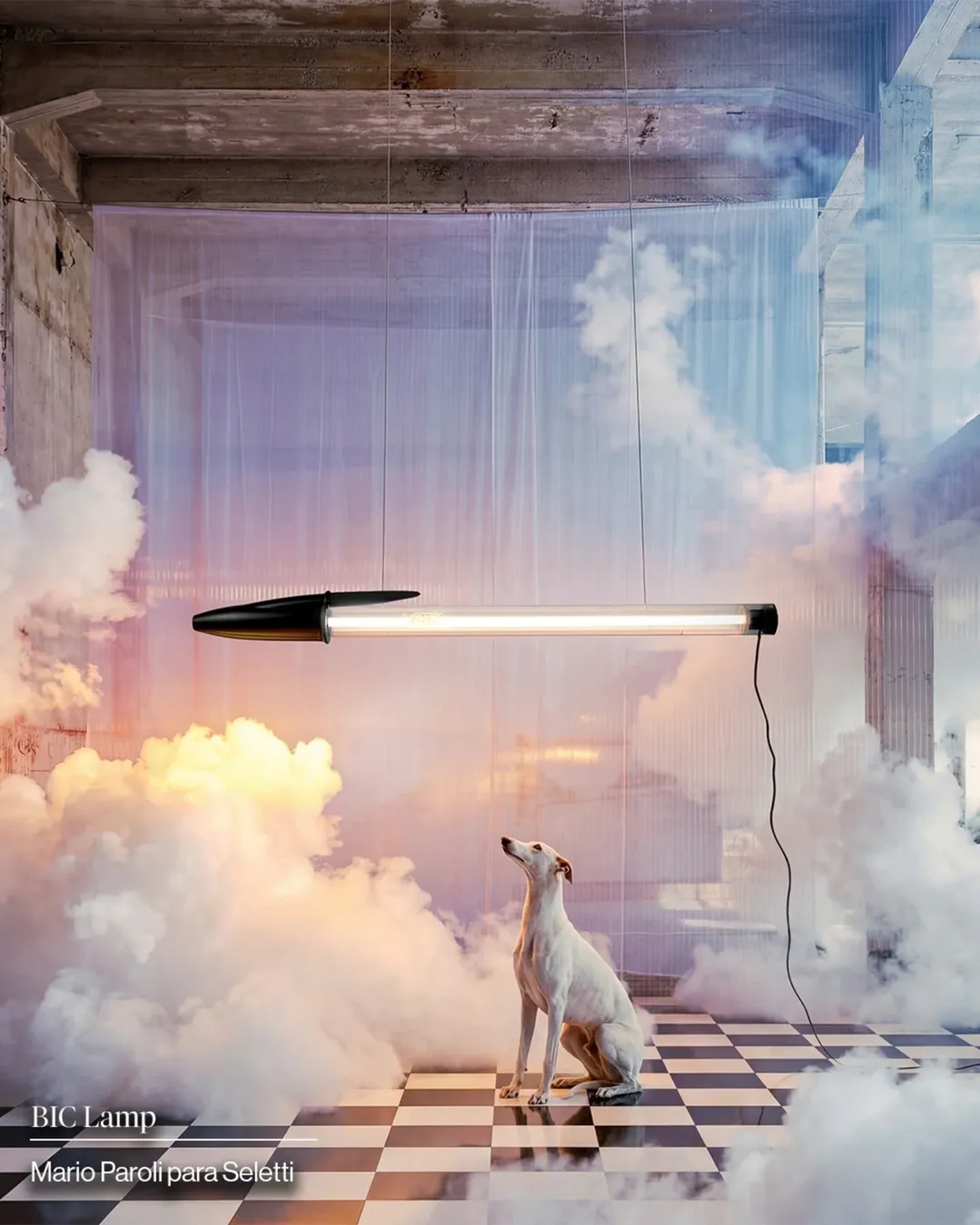 También en versión negra la lámpara BIC. También en versión negra la lámpara BIC.