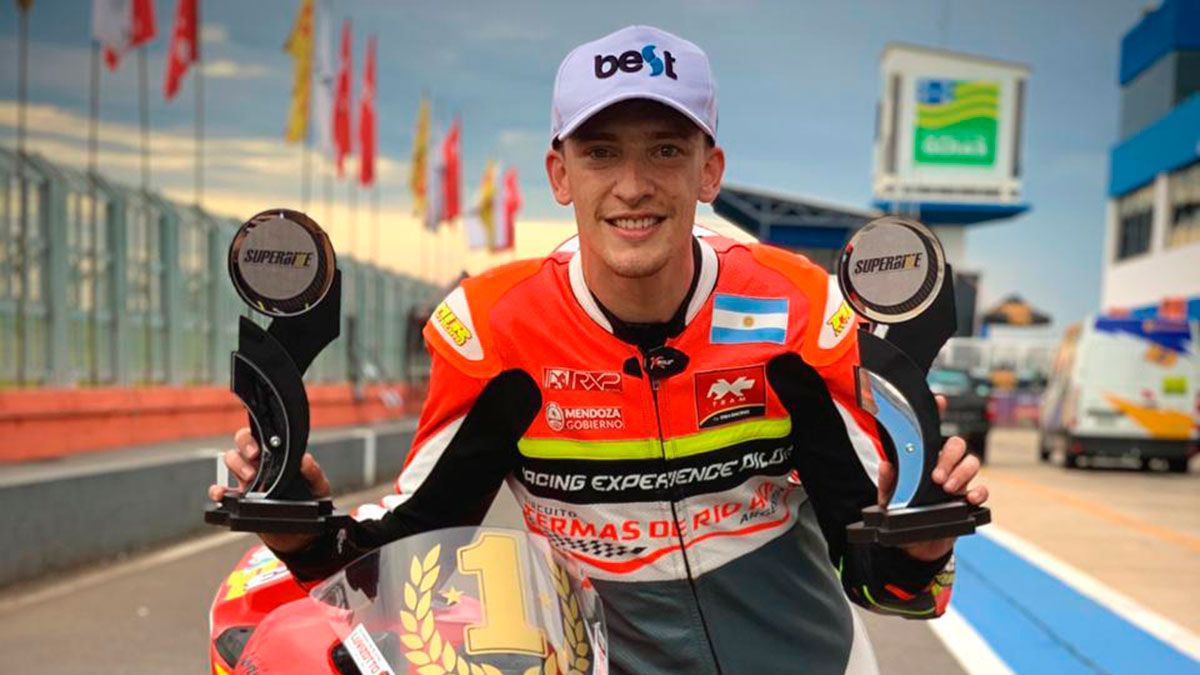 Franco Pandolfino se coronó en Brasil.