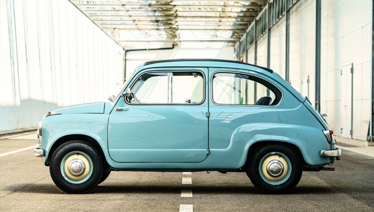 El histórico Fiat 600 es recordado a menudo por todos los argentinos 