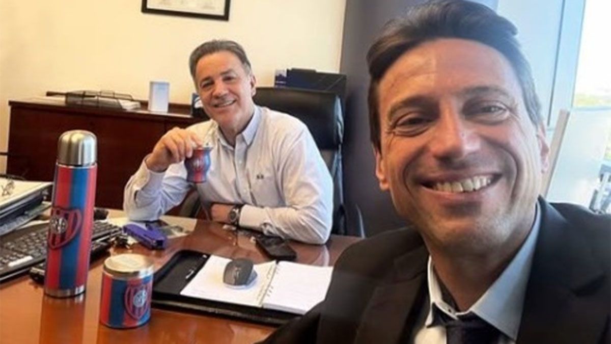 Néstor Navarro y Marcelo Moretti.