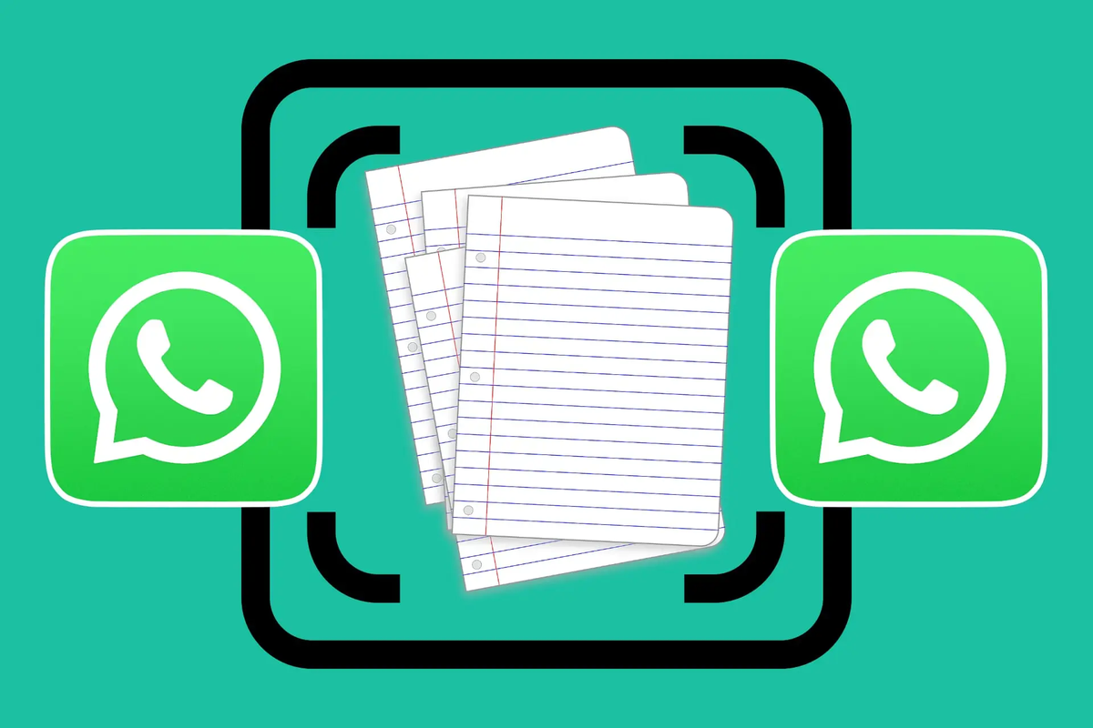WhatsApp. Tiene una función en la que podés escanear documentos y enviarlos con rapidez. 