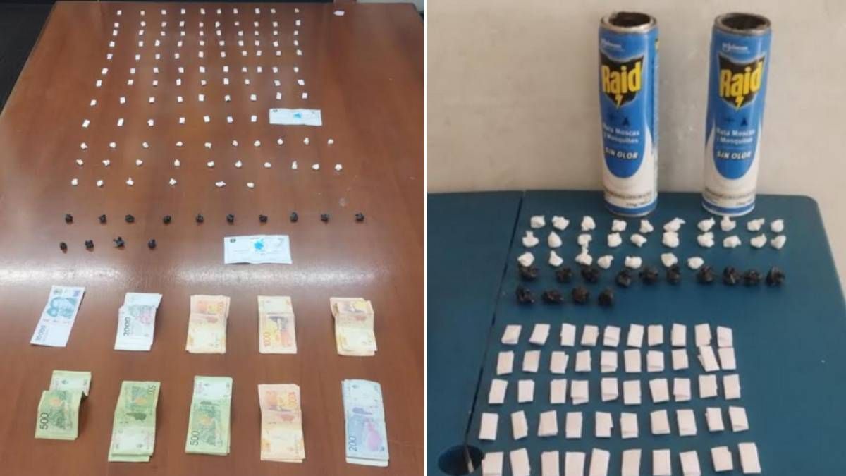 La mujer fue denunciada por narcotráfico por sus vecinos debido a que su casa era usada como kiosco de drogas. Foto: Ministerio de Seguridad