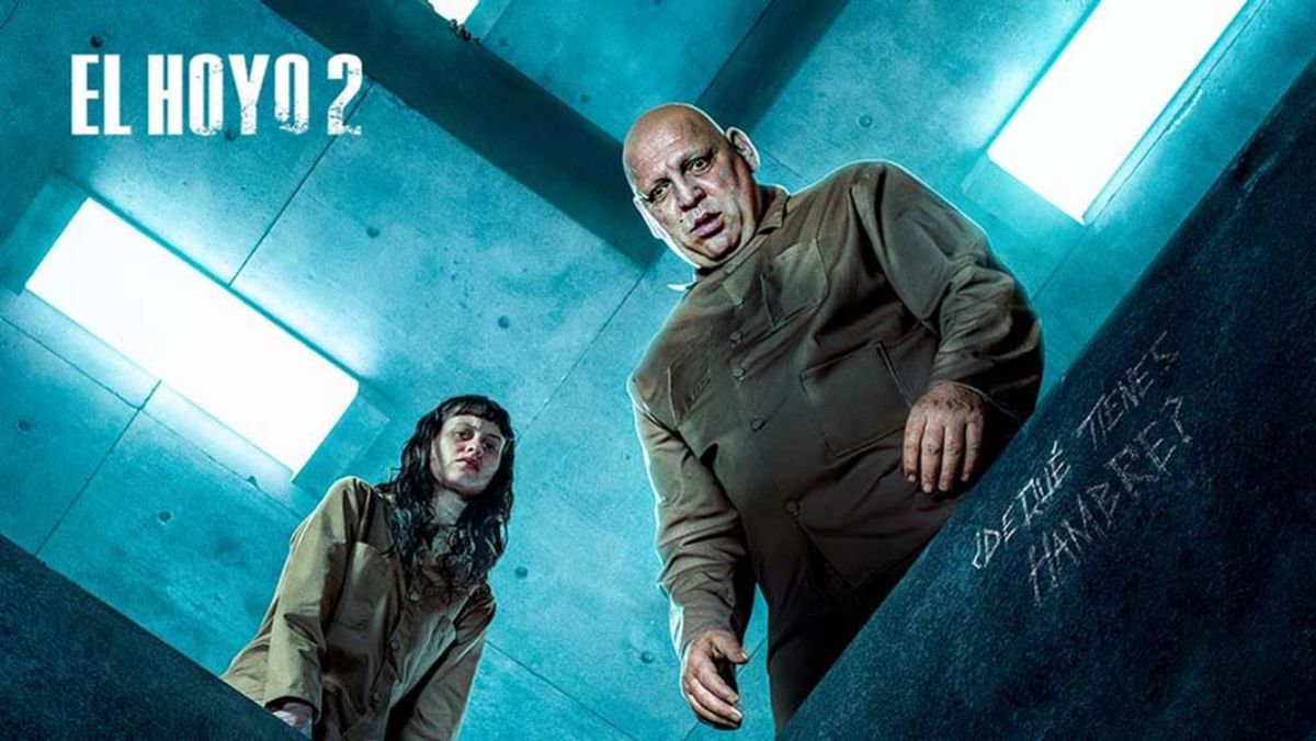 El Hoyo 2&nbsp;combina elementos de ciencia ficción y horror para ofrecer una poderosa crítica social