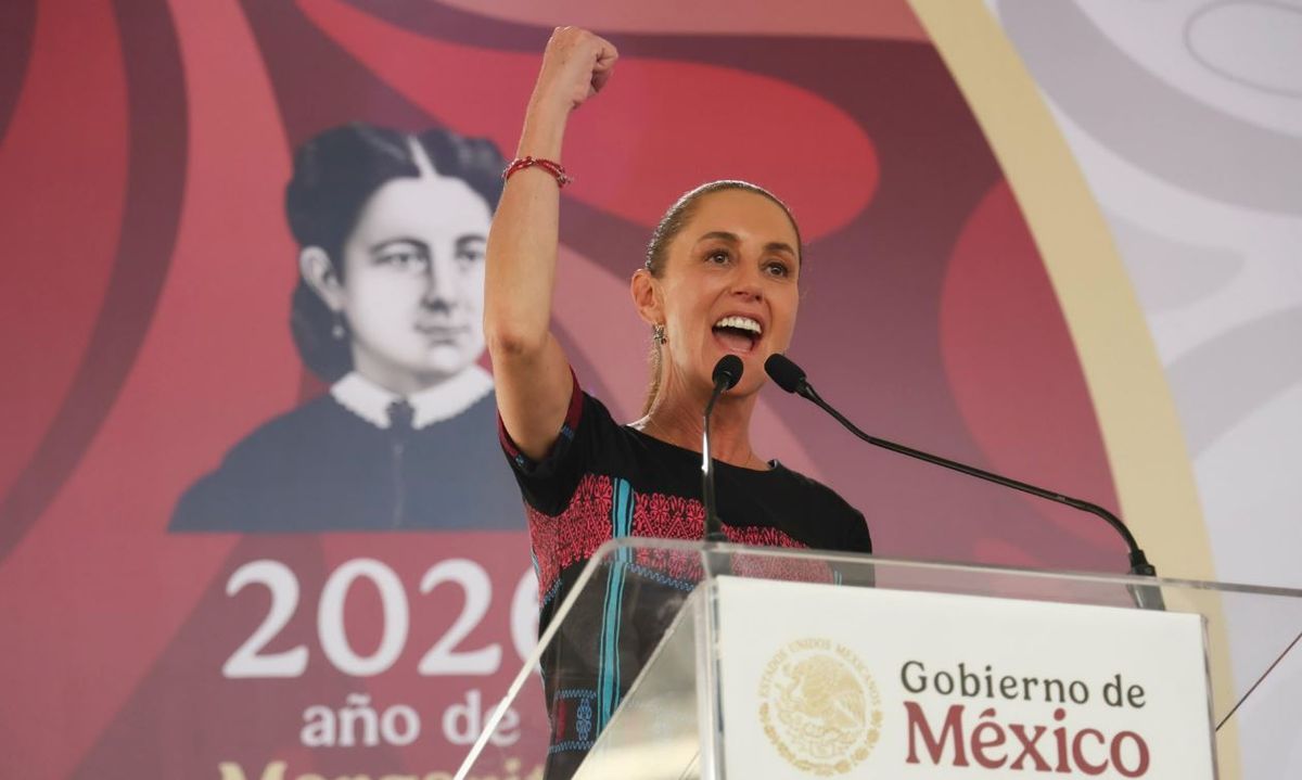 La presidenta de México, Claudia Sheinbaum.﻿