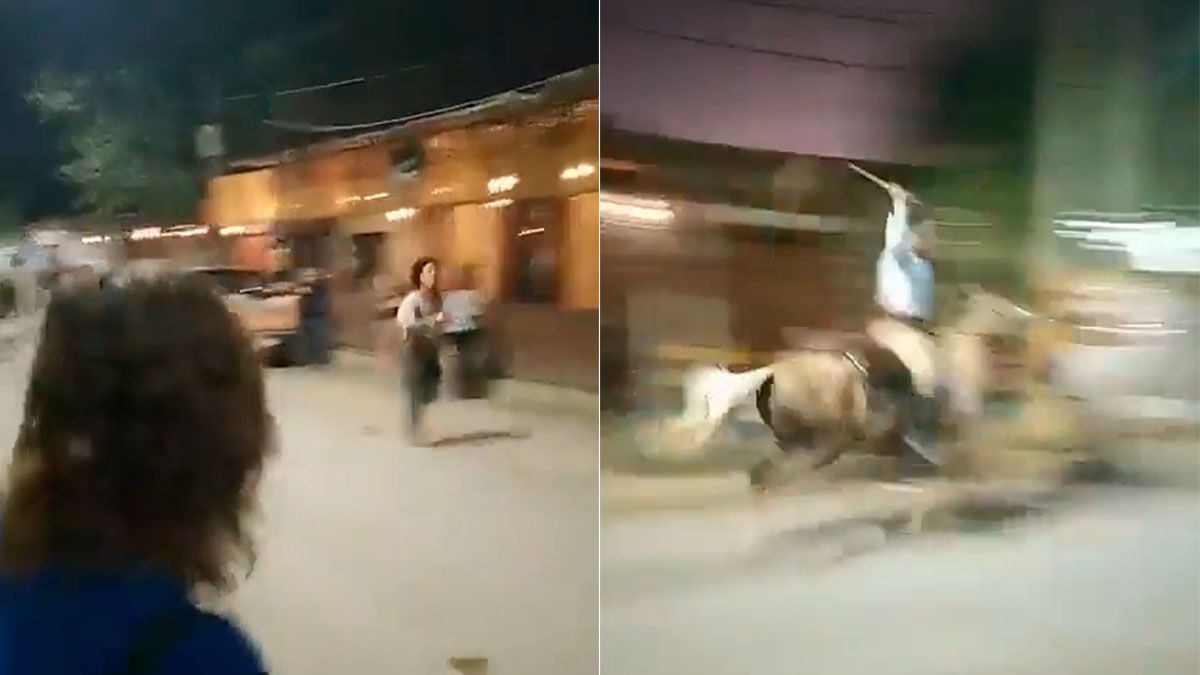 La víctima tuvo que ser hospitalizada y aseguró que se salvó de milagro porque su cabeza podría haber golpeado en el cordón de la acequia.