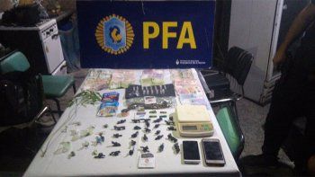 Una mujer fue detenida en un kiosquito de venta de drogas en Las Heras